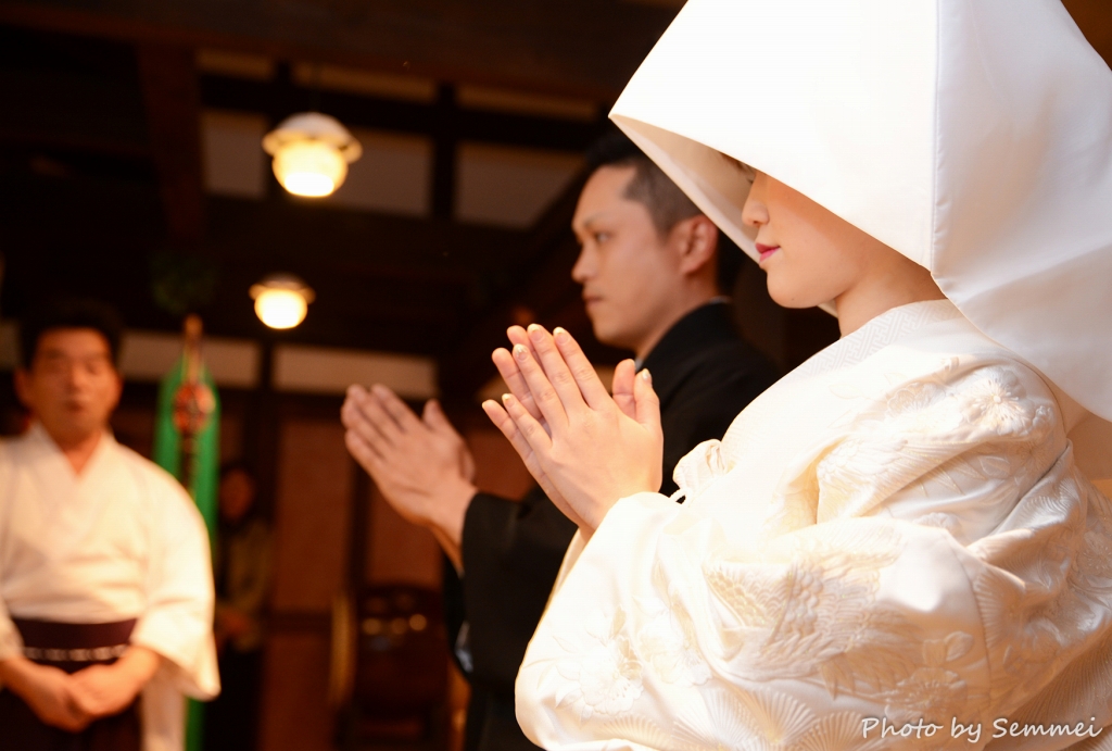 犬山市なり多さんで結婚式の撮影 フリーカメラマン久保倉千明 出張家族写真 ブライダルフォト
